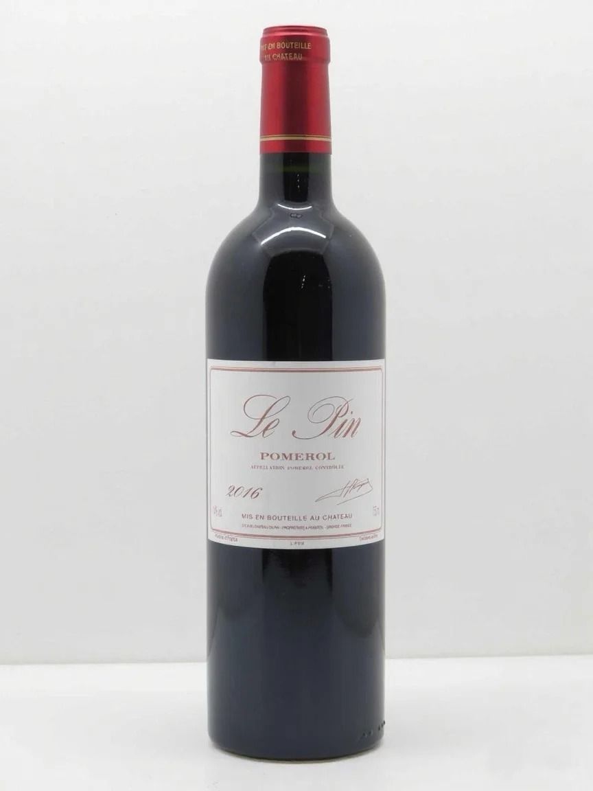 裡鵬 Le Pin 回收成功案例｜Château Le Pin (裡鵬) 2016｜酒標保存良好｜瓶身乾爽｜液面正常｜已完成驗真交收（匿名案例）