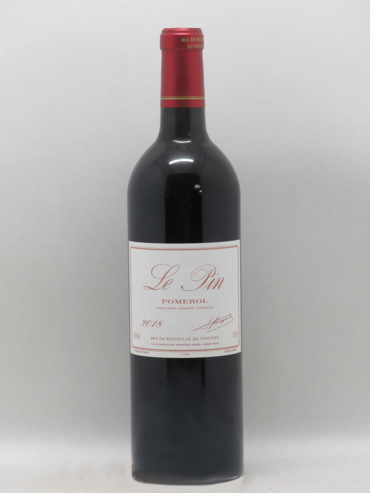 裡鵬 Le Pin 回收成功案例｜Château Le Pin (裡鵬) 2018｜封條清晰｜瓶帽完整｜保存狀態理想｜已完成驗真交收（匿名案例）