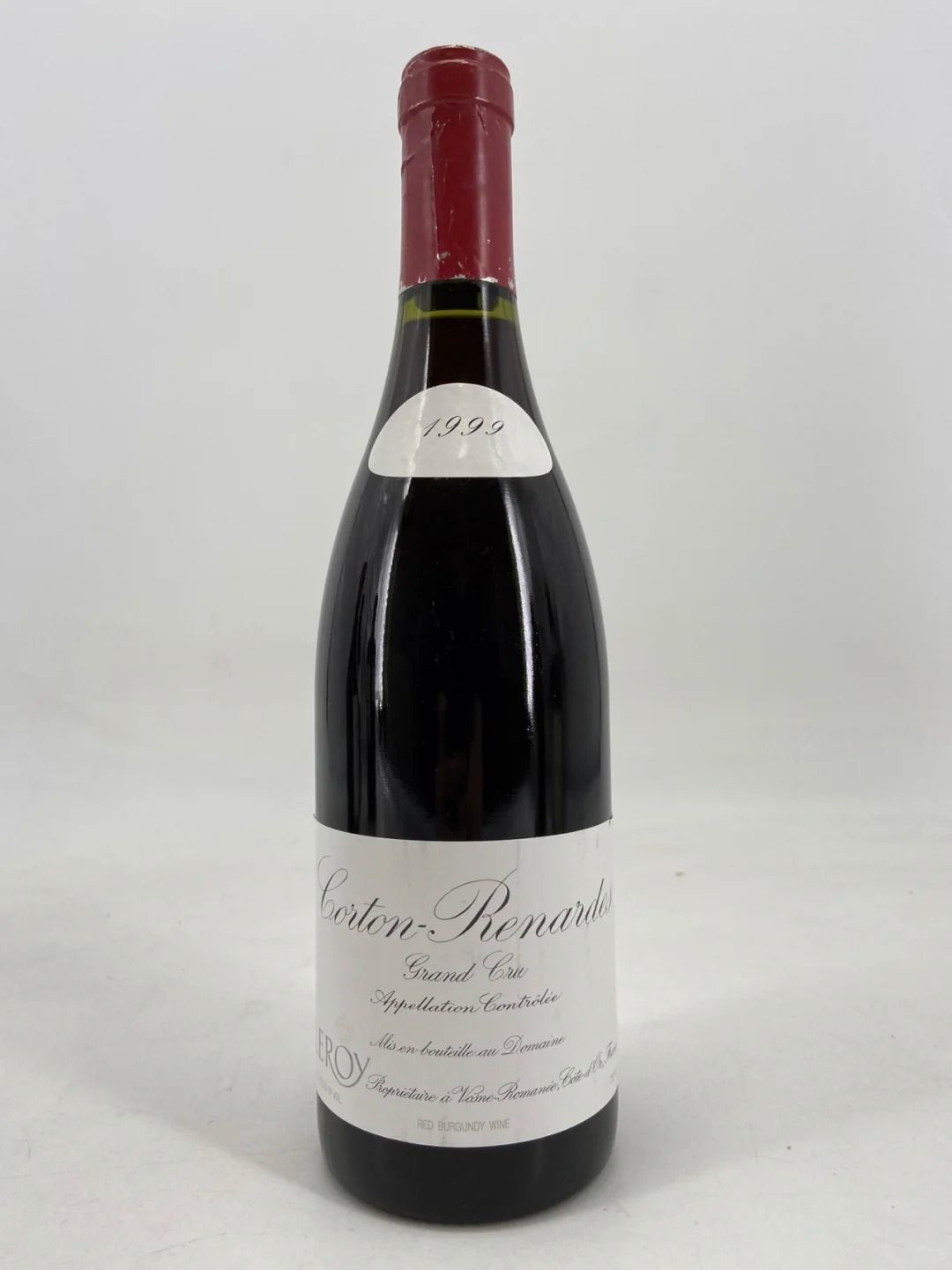 勒樺 Leroy 回收成功案例｜Top Crus (核心特級園及一級園)｜Corton-Renardes（Grand Cru）｜封條完整｜酒標乾淨｜液面良好｜已完成驗真交收（匿名案例）