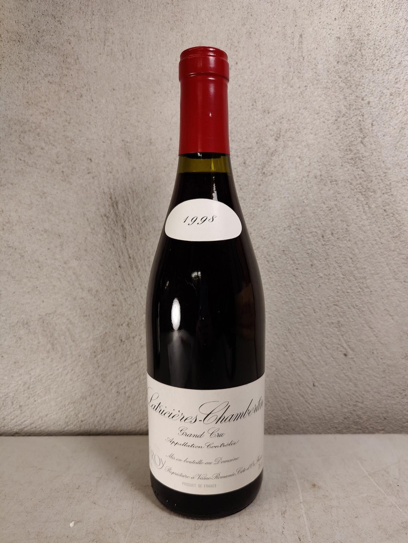 勒樺 Leroy 回收成功案例｜Top Crus (核心特級園及一級園)｜Latricieres-Chambertin（Grand Cru）｜原封套裝｜配件齊全｜外觀接近全新｜已完成驗真交收（匿名案例）