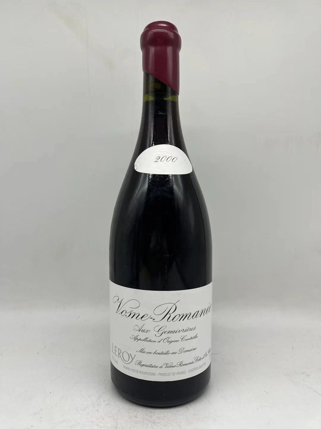 勒樺 Leroy 回收成功案例｜Top Crus (核心特級園及一級園)｜Vosne-Romanee（1er Cru / Village）｜瓶帽無明顯氧化｜封口完整｜保存穩定｜已完成驗真交收（匿名案例）