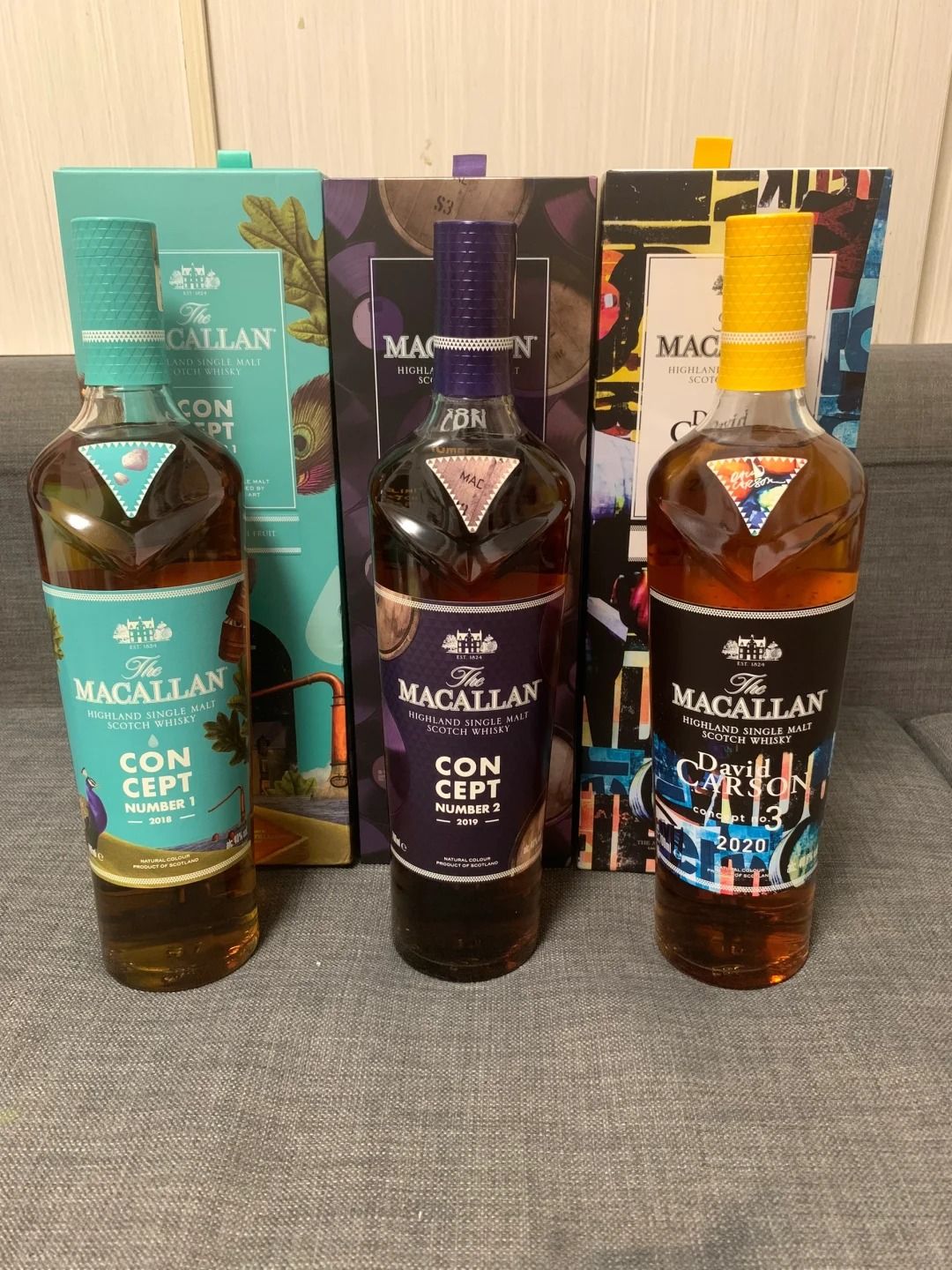 麥卡倫 回收成功案例｜Concept 系列｜藝術概念限量款｜原封未開｜盒況良好｜已完成驗真交收（匿名案例）