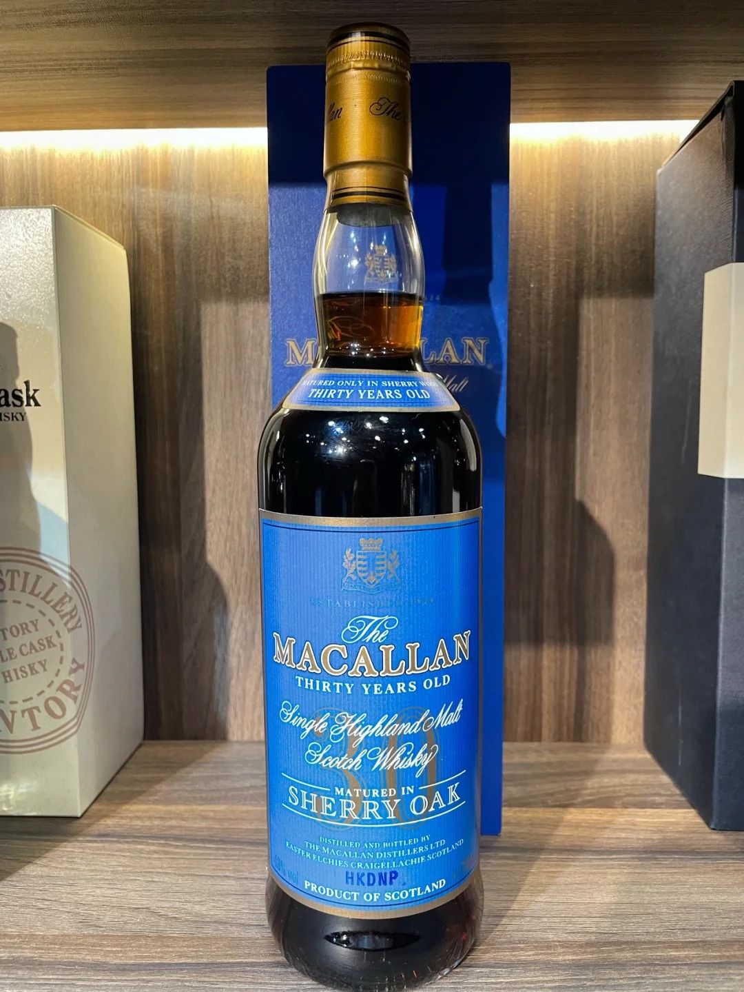 麥卡倫 回收成功案例｜Sherry Oak 30年｜頂級藍標/黑盒｜原封未開｜盒況良好｜已完成驗真交收（匿名案例）