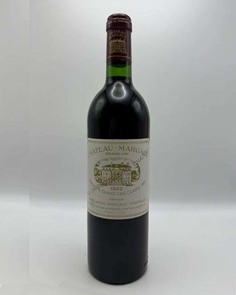 瑪歌 Château Margaux 回收成功案例｜Château Margaux Grand Vin (正牌熱門年份) 1982｜封條完整｜酒標乾淨｜液面良好｜已完成驗真交收（匿名案例）