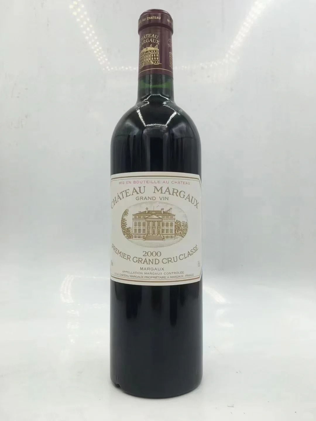 瑪歌 Château Margaux 回收成功案例｜Château Margaux Grand Vin (正牌熱門年份) 2000｜封條清晰｜瓶帽完整｜保存狀態理想｜已完成驗真交收（匿名案例）