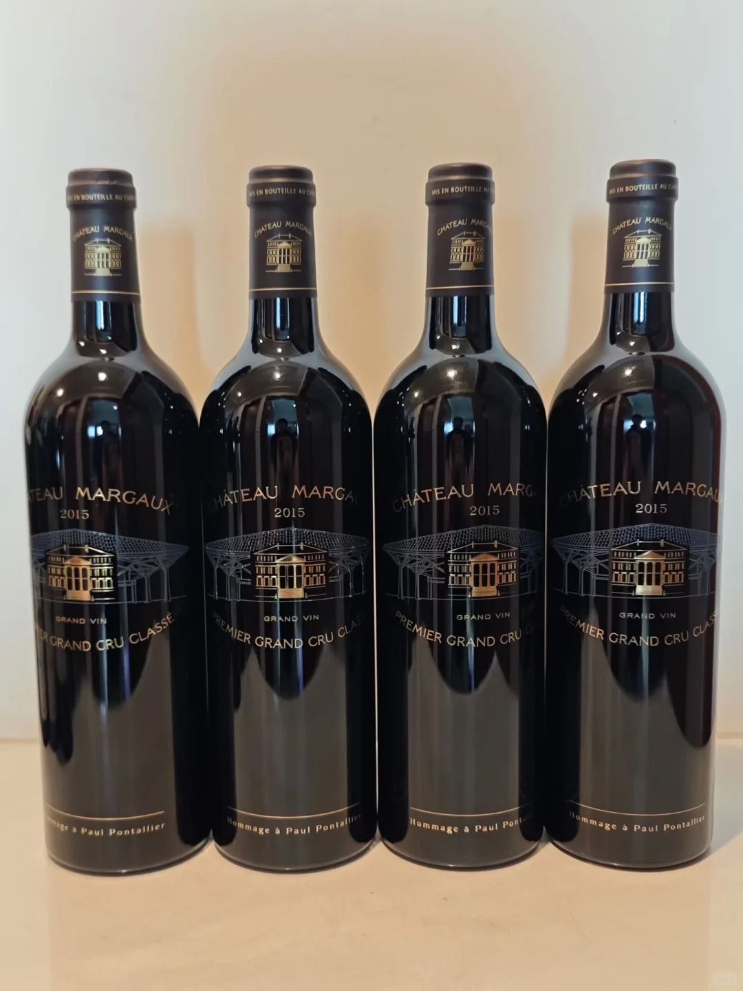 瑪歌 Château Margaux 回收成功案例｜Château Margaux Grand Vin (正牌熱門年份) 2015｜酒標保存良好｜瓶身乾爽｜液面正常｜已完成驗真交收（匿名案例）