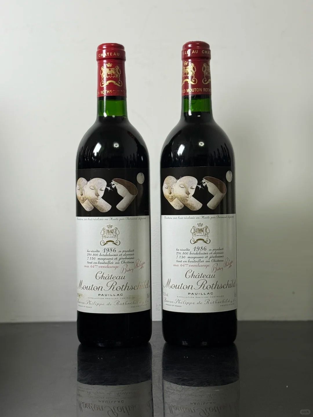 木桐 Mouton 回收成功案例｜Château Mouton Rothschild (正牌/大木桐) 1986｜原盒/木箱齊全｜批次碼一致｜外觀狀態佳｜已完成驗真交收（匿名案例）