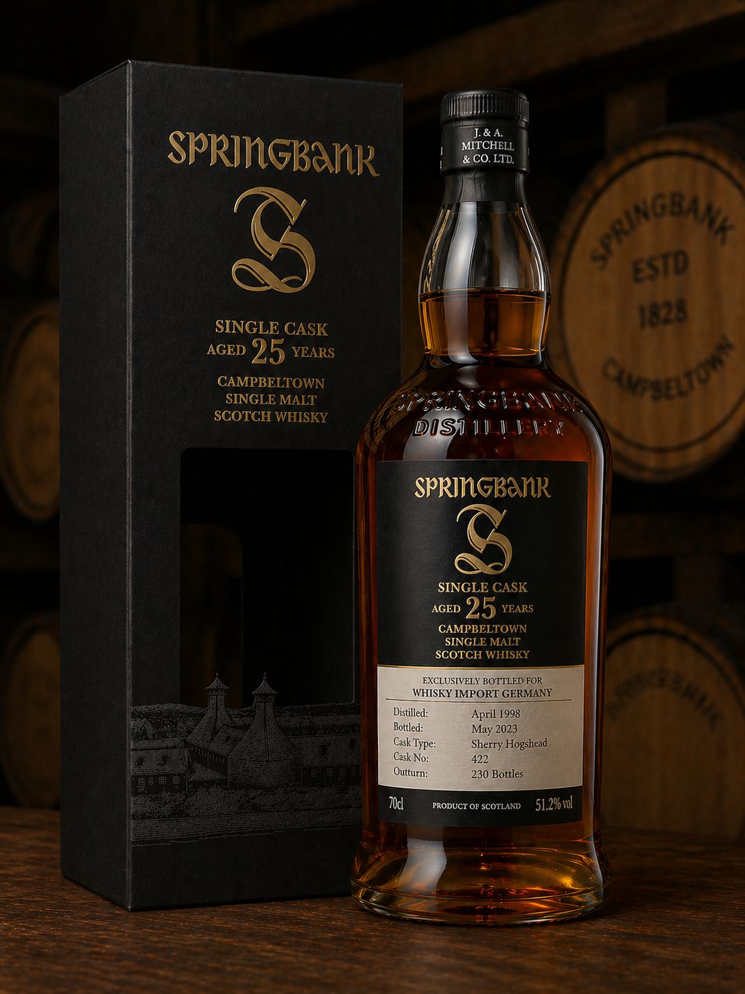 Springbank 回收成功案例|Single Cask IB 25yo|驗真後完成交收 Springbank 回收成功案例|Single Cask 25yo IB 獨立裝瓶|桶號完整|證書齊全|已完成驗真交收(匿名案例)