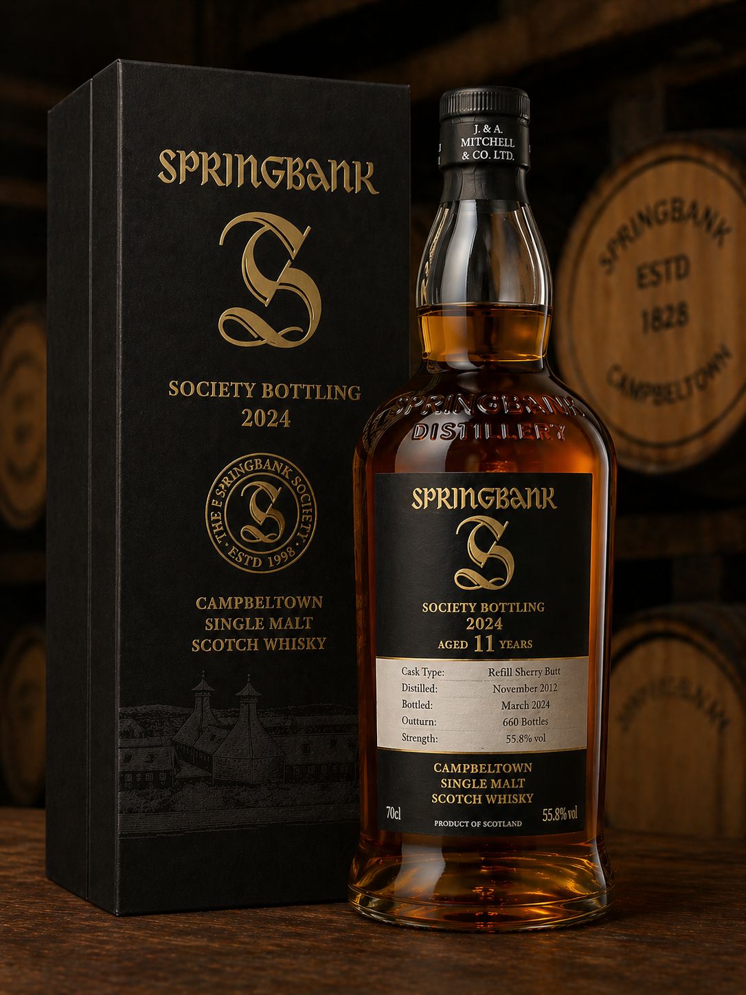 Springbank 回收成功案例|Society Bottling|驗真後完成交收 Springbank 回收成功案例|Society Bottling 限量會員裝|原封未開|編號完整|已完成驗真交收(匿名案例)