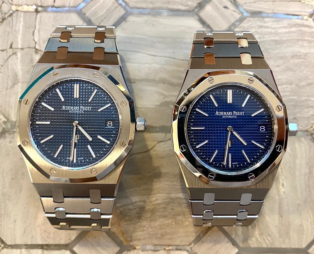 AP Royal Oak 15500ST及16202ST完整參考編號材質錶帶與盤面尾碼解讀