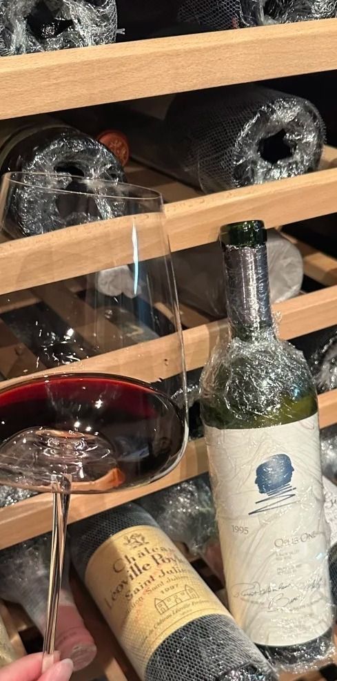 勃艮第酒瓶與酒標近照,可見酒莊名稱與園名排版