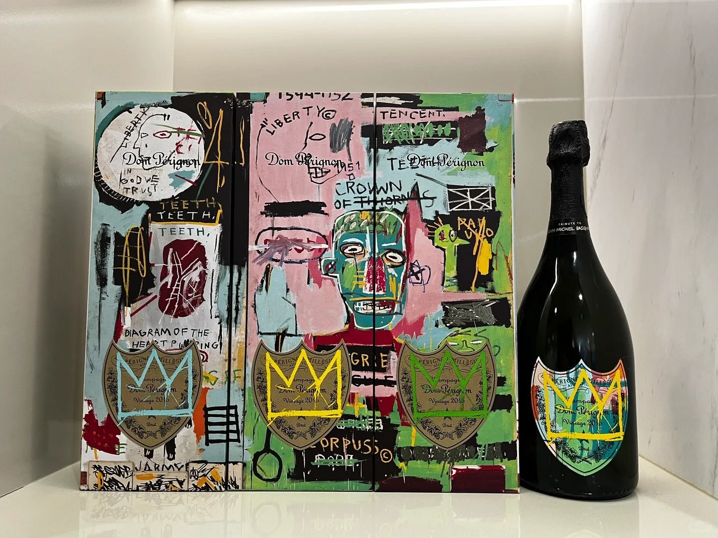 Dom Perignon Basquiat Edition