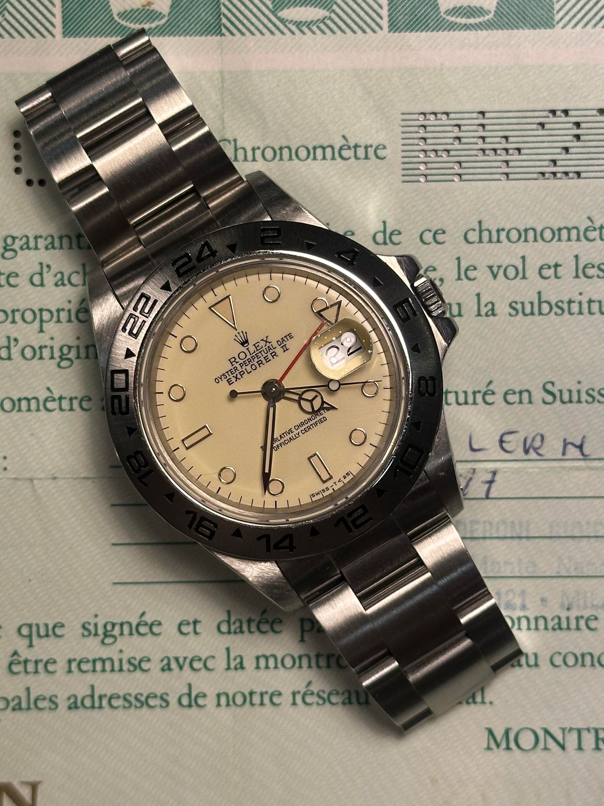 Rolex Explorer 近拍（示意）