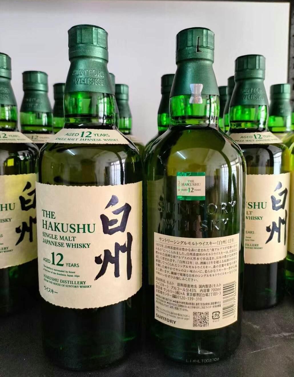 白州 12 年回收類型示意圖
