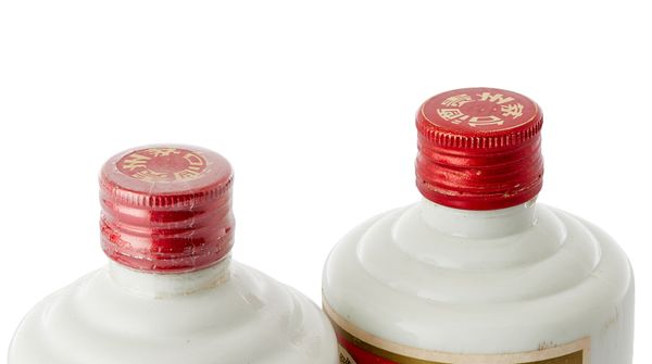 1987年茅台特有的鋁製防盜蓋細節