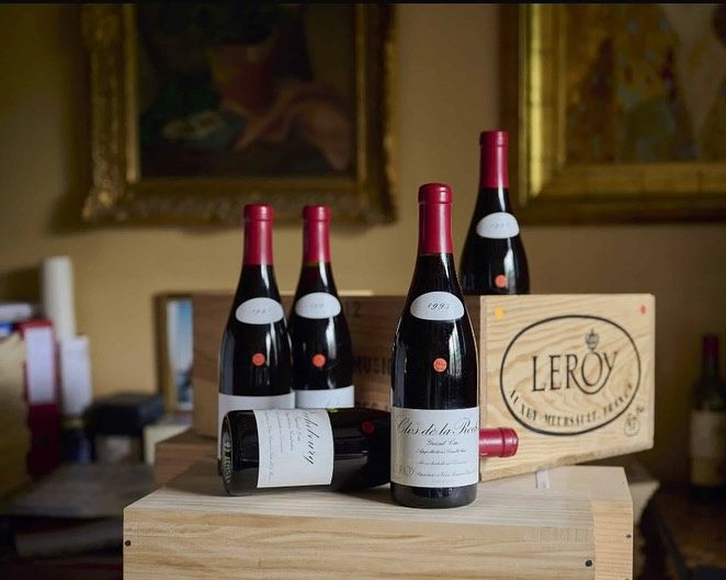 樂華 Leroy 紅頭 (Domaine) 與白頭 (Maison) 葡萄酒展示