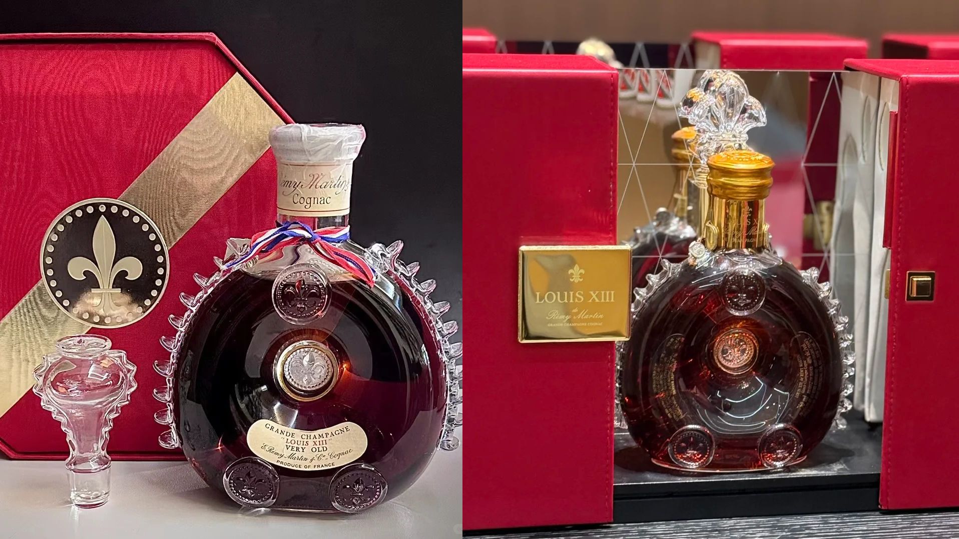 路易十三白頭舊版與新版金頭對比