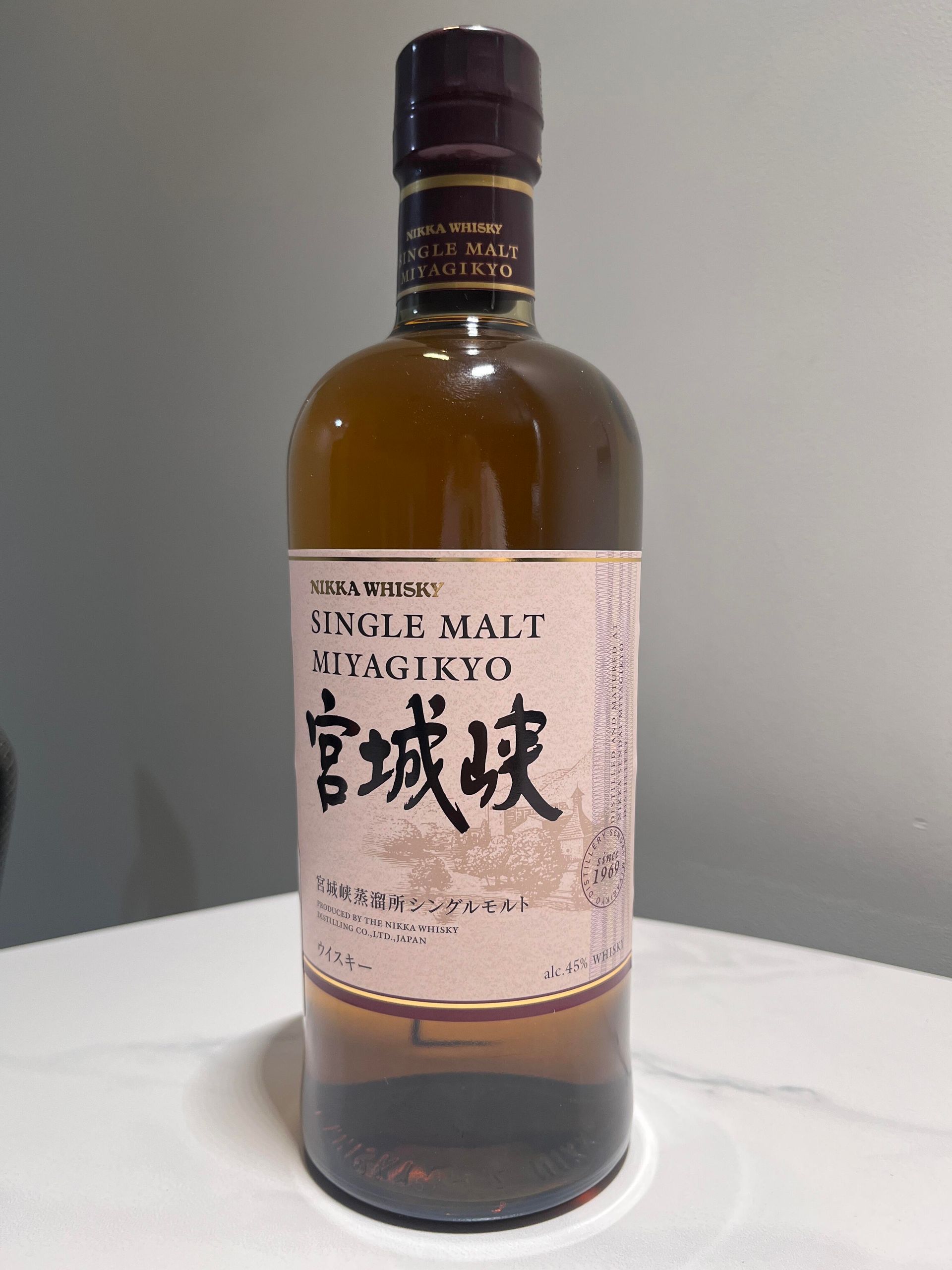 宮城峽 Miyagikyo NAS 常規版回收類型示意圖