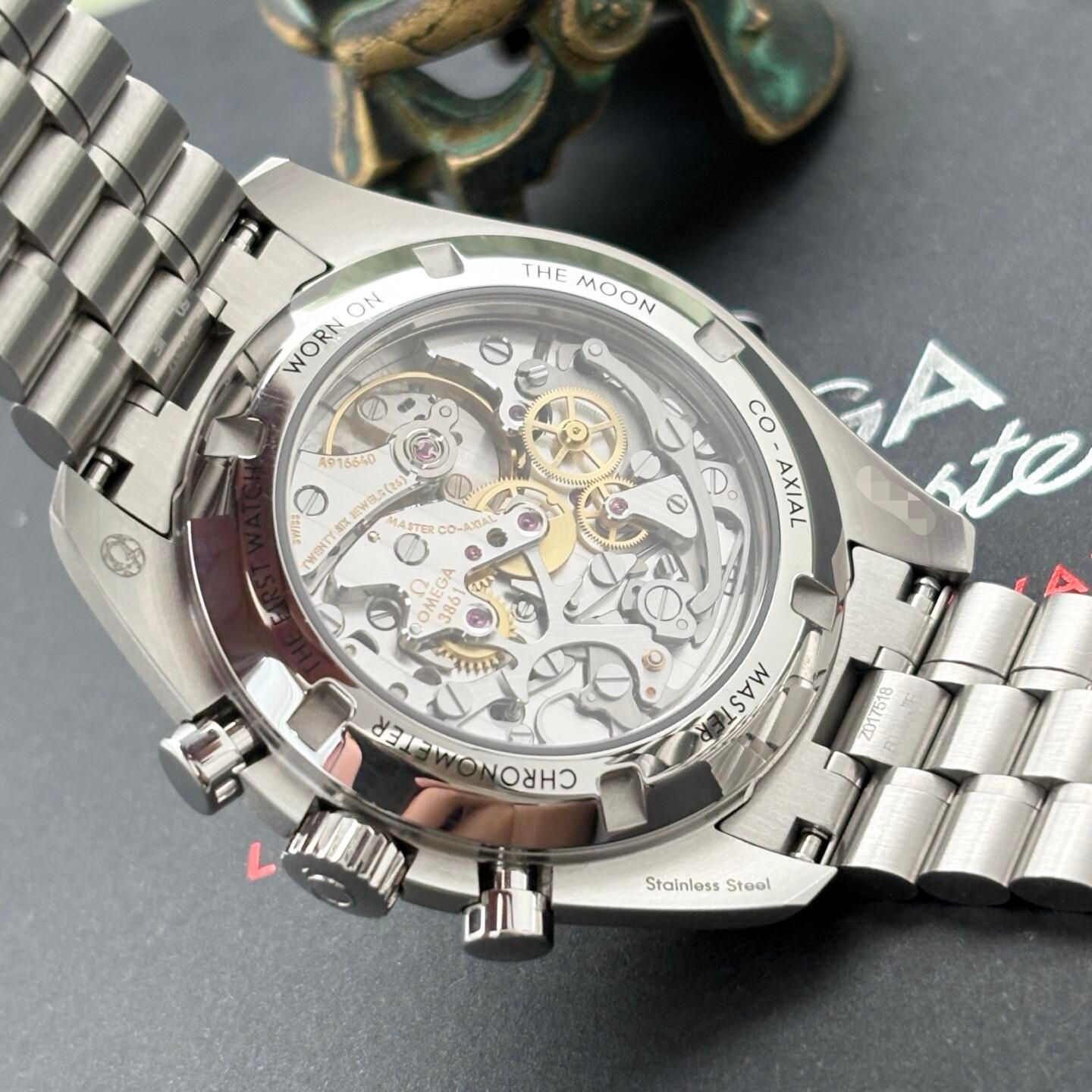 Omega Speedmaster機芯與底蓋配置核對