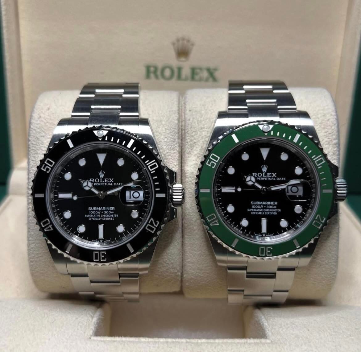 回收勞力士 Submariner (潛航者／水鬼) 的特寫照片