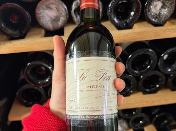 專業鑑定師檢查酒標細節