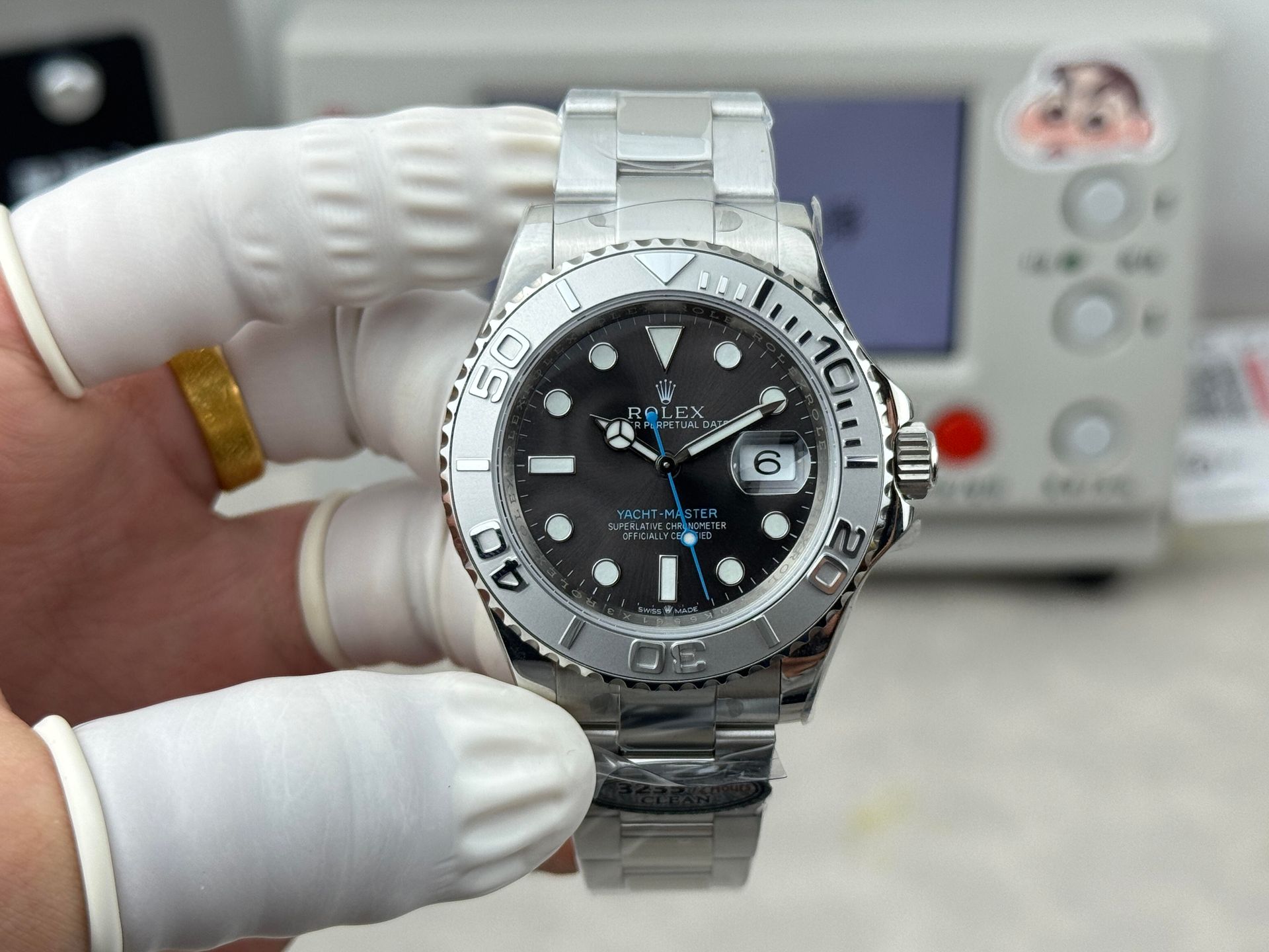 Rolex Yacht-Master 近拍（示意）
