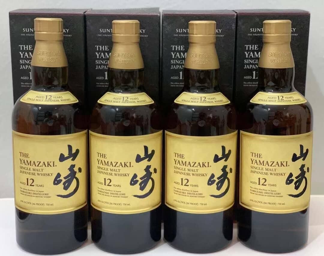 山崎 12 年常規年份回收類型示意圖