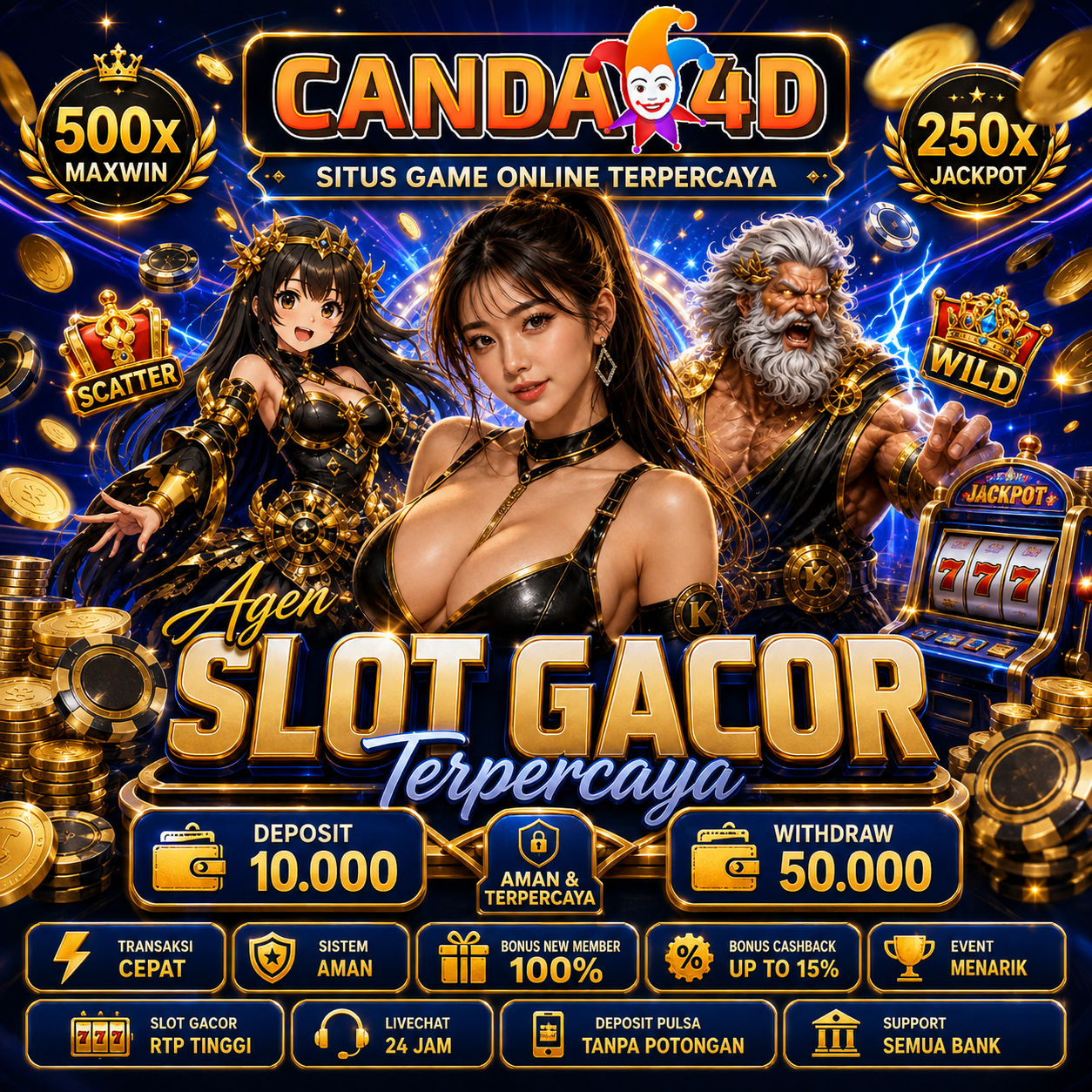 CANDA4D – Platform Game Online Terpercaya Dengan Akses Aman Dan Stabil - WooCommerce eCommerce