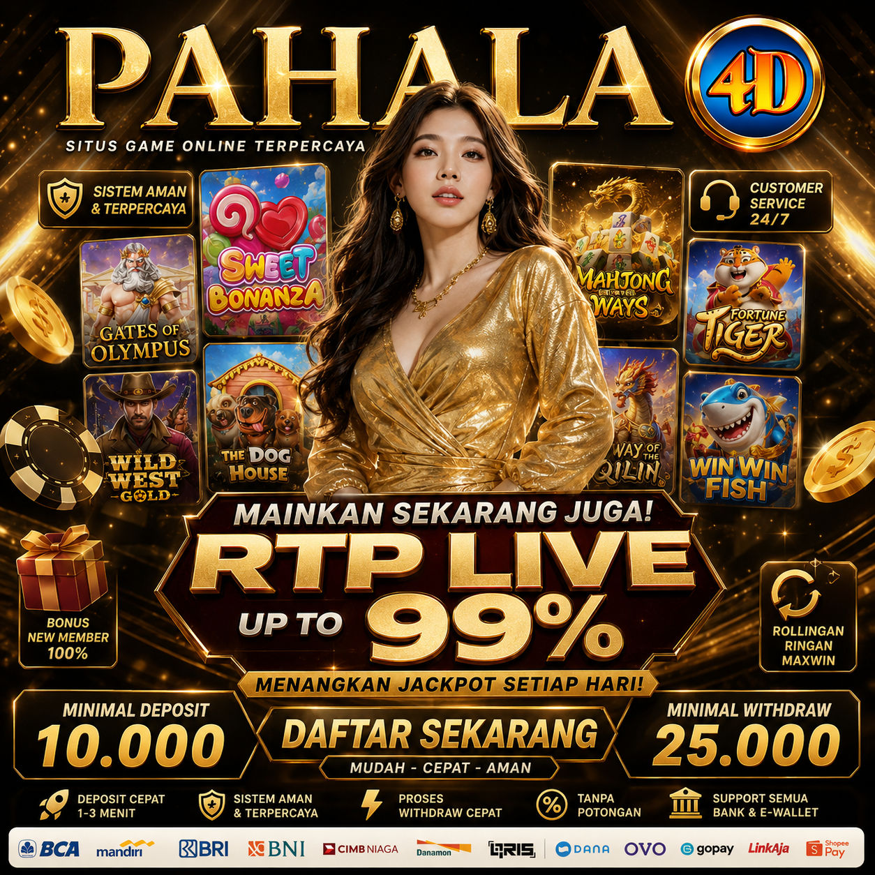 PAHALA4D – Slot Gacor Pilihan Dengan Akses Praktis Setiap Saat
