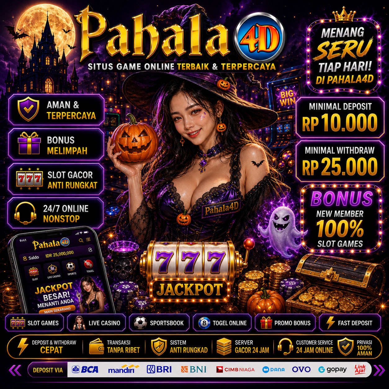 PAHALA4D Banner