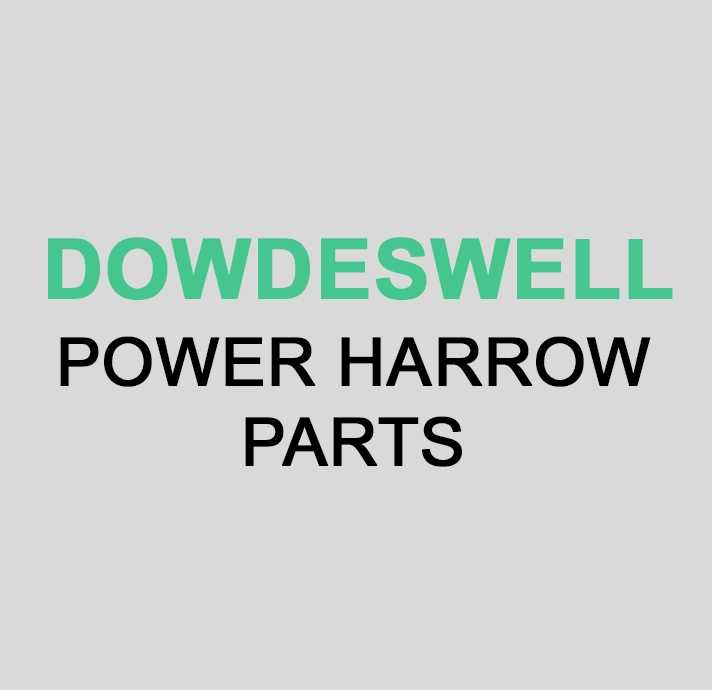 DOWDESWELL Power Harrow Parts