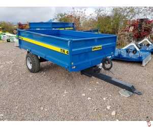 FLEMING TR4 Tipping 4 Tonne Dropside Trailer, New - in Stock