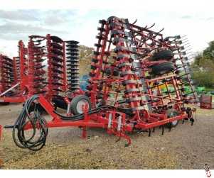 PROFORGE TOPTILLA, NEW, 8 metre Trailed Aggressive Seedbed Cultivator, Front & Rear Hydraulic Levelling Paddles, 5 Rows Tines