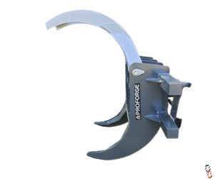 PROFORGE Compact Log Grab Attachment, 1000kg SWL (with Euro Brackets)