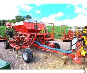 HORSCH CO4 Tine Seeder 4 metre Direct drill, Dutch Points, New Cleated Tyres Fitted