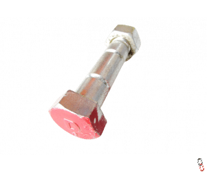 Shear Bolt Dowdeswell Plough Leg (Red) OEM: 900486