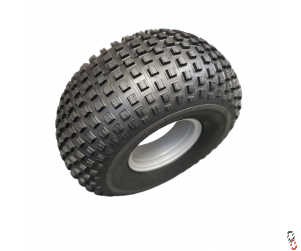 22 x 11 - 8 Off Road Quad ATV Tyre - 4 Ply Rated - on 4 Stud Wheel Rim, NEW 