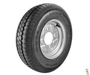 10" - 145R10 8ply Trailer Wheel & Tyre Assembly 4 Stud x 139.7mm PCD