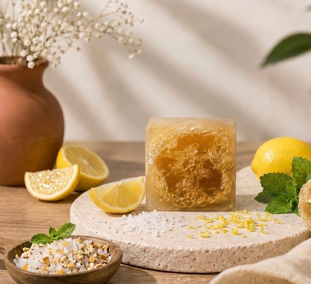 Lemon Scrub Bar