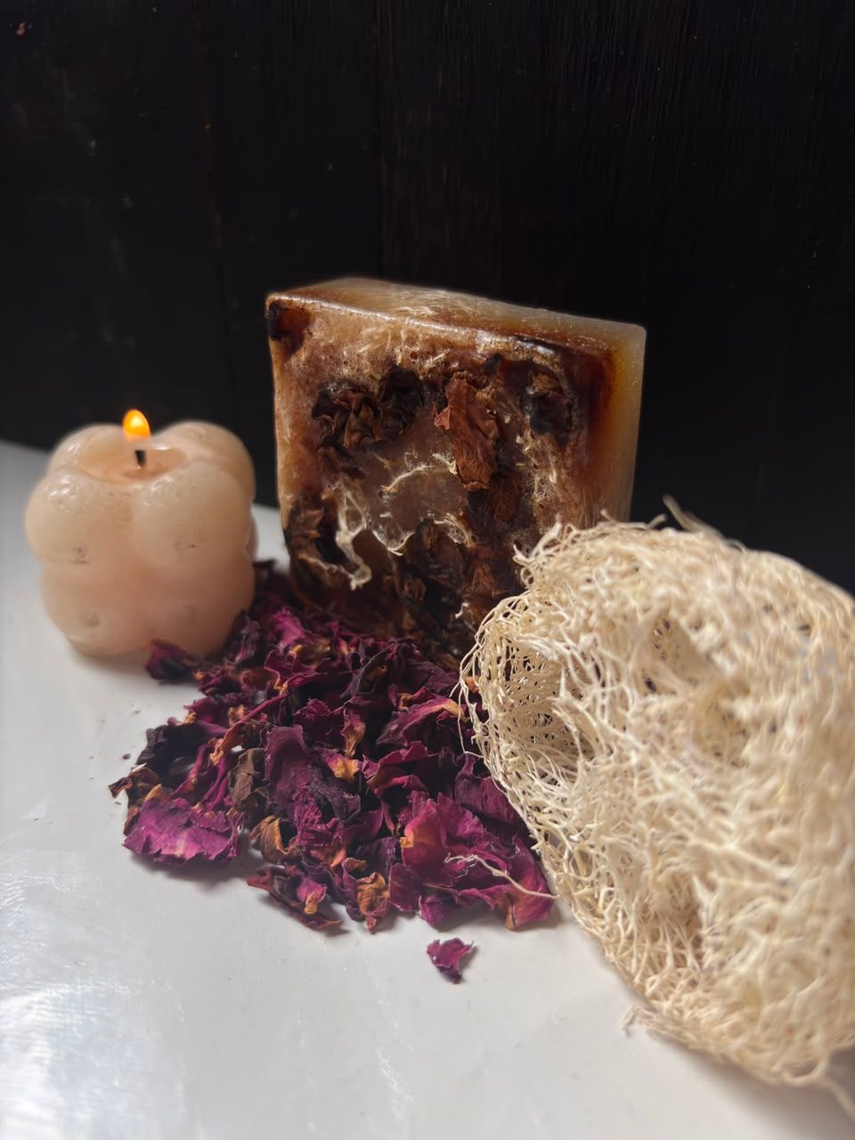 Rose Scrub Bar