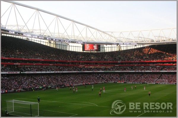 Fotbollsresa till Arsenal - Emirates Stadium