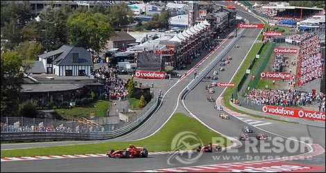 Formel 1 resor till Belgien & Spa