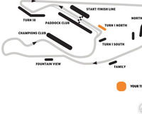 F1 Karta Miami Turn 1 North