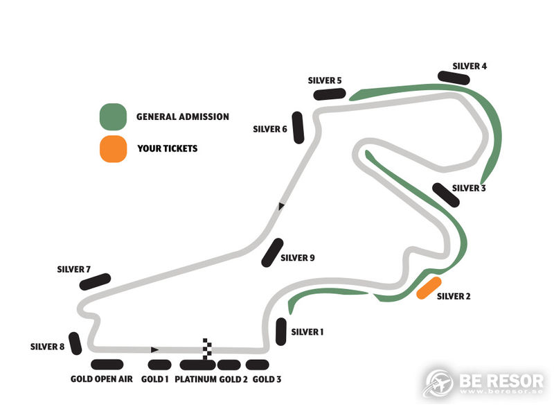 F1 karta Turkiet Silver 2
