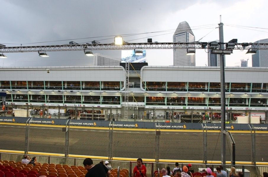 Singapore GP - Pit