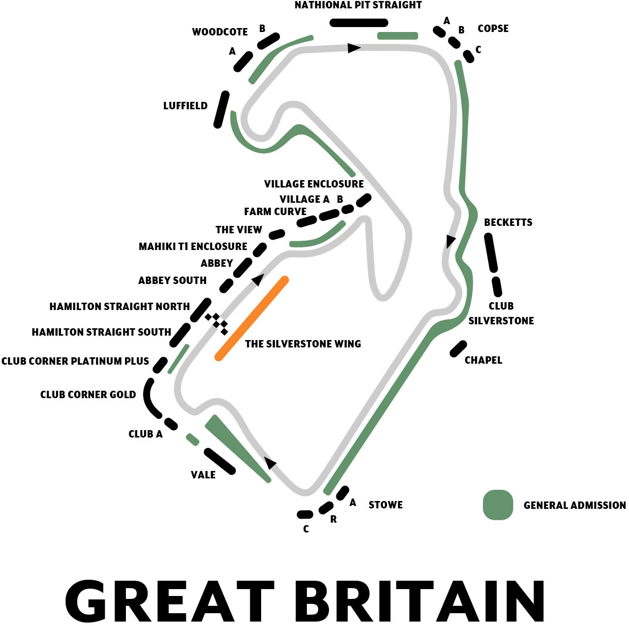 F1 tickets British GP 2024, Silverstone