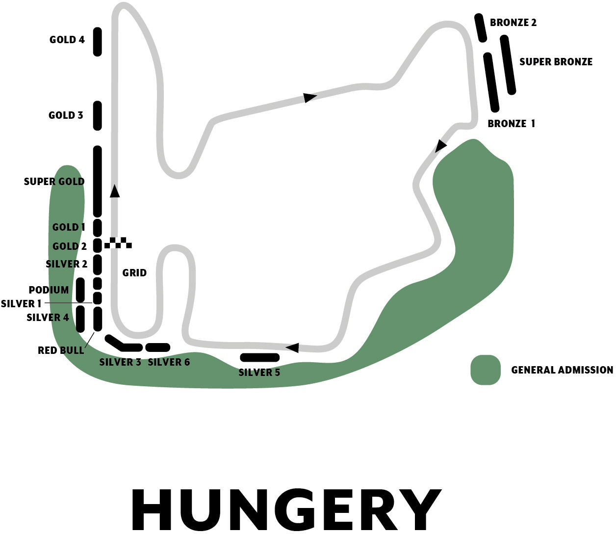 F1 tickets Hungarian GP 2024, Hungaroring