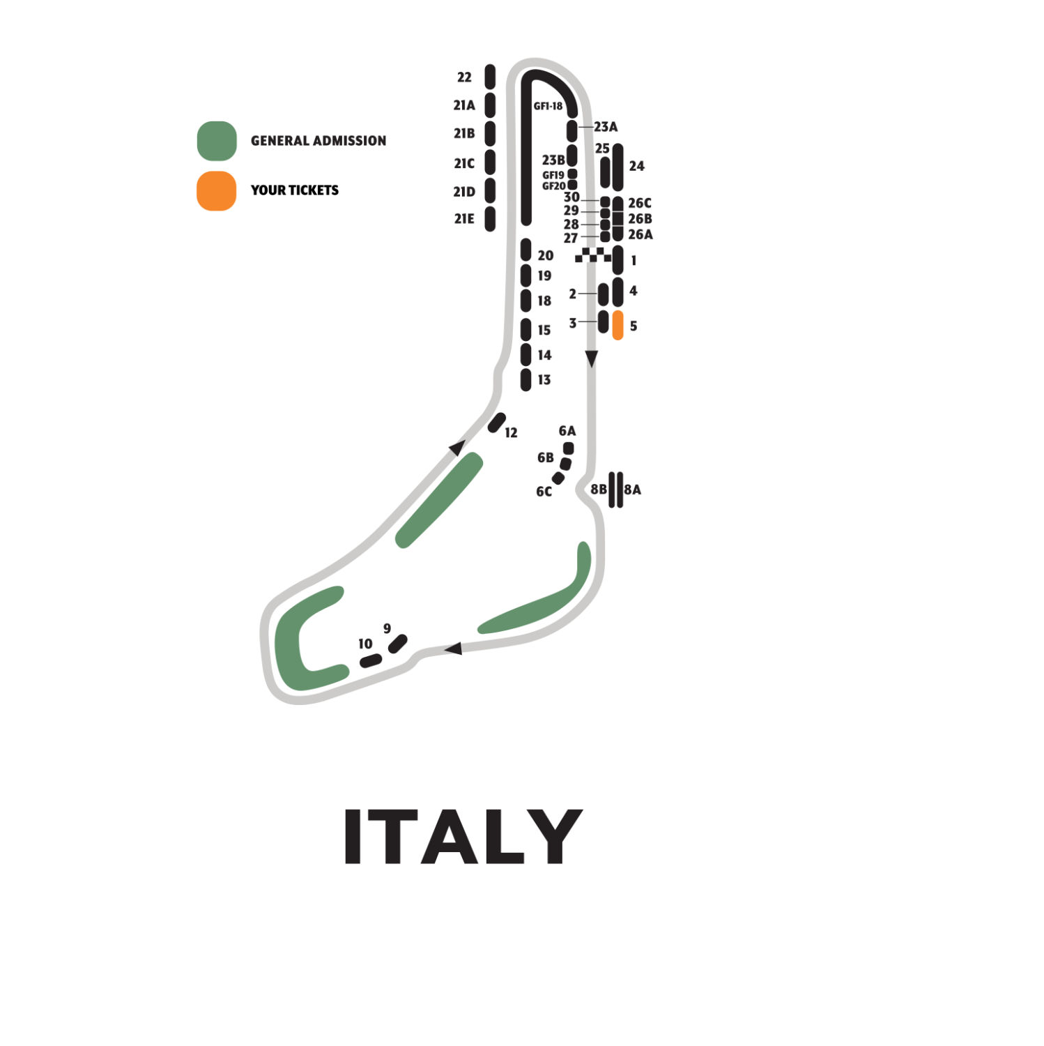F1 tickets Monza 2024, Italian GP in Italy