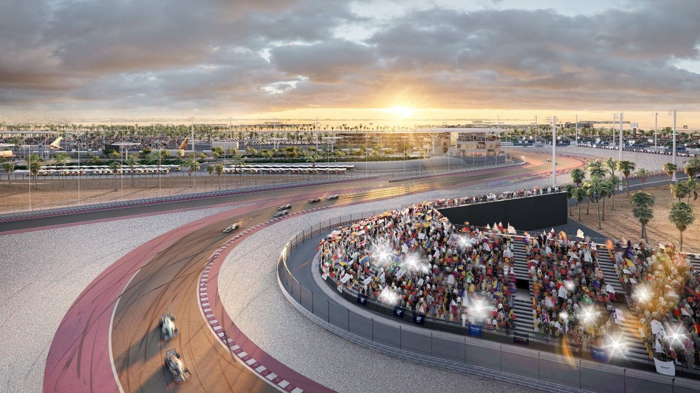 Qatar GP grandstand T2