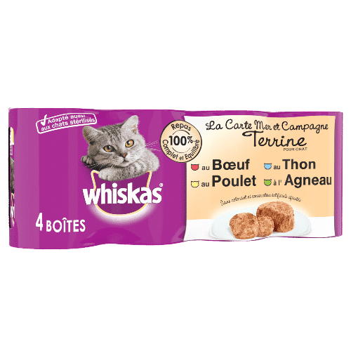 Whiskas pochon les poissons favoris gelée - JMT Alimentation Animale